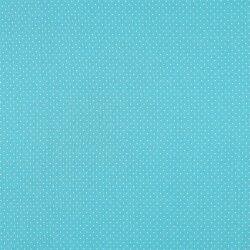 Algodón popelín 2mm puntos - turquesa