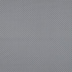 Algodón popelín 2mm puntos - gris guijarro