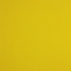 Popeline katoen 2mm stippen - zomer geel
