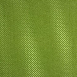 Cotton poplin 2mm dots - kiwi