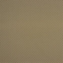 Popeline di cotone 2 mm punti - sabbia scuro