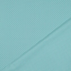 Cotton poplin 2mm dots - old mint