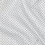 Popelín de algodón de puntos de 2 mm - blanco/azul oscuro