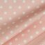 Popelín de algodón de puntos de 8 mm - rosa viejo claro