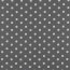 Popeline di cotone 8mm punti - grigio ciottolo