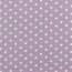 Popeline di cotone 8mm punti - viola chiaro