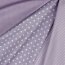 Cotton poplin 8mm dots - light purple