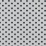 Popelín de algodón de puntos de 8 mm - blanco/azul oscuro