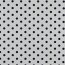 Popelín de algodón de puntos de 8 mm - blanco/azul oscuro
