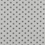 Bavlněný popelín 8 mm s tečkami - bílý/šedý