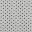 Popelín de algodón de puntos de 8 mm - blanco/gris