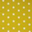 Popeline de coton 33mm étoiles - ocre