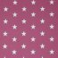 Popeline coton 33mm étoiles - mauve