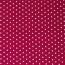 Popeline de coton 10mm étoiles - rose foncé
