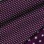 Cotton poplin 4mm stars - purple