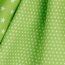 Popeline de coton 4mm étoiles - citron vert