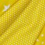Katoen popeline 4mm sterren - zomer geel