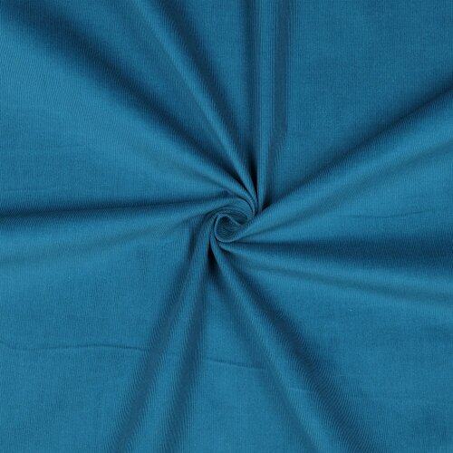 Babycord *Vera* - blu pavone