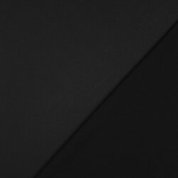 Mikrofaser Satin "Royal" - schwarz