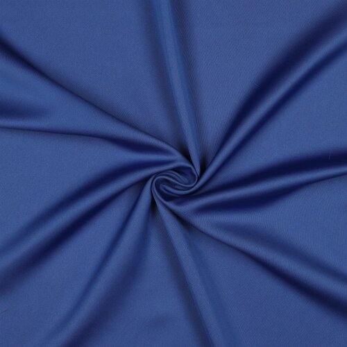 Mikrofaser Satin "Royal" - kobaltblau
