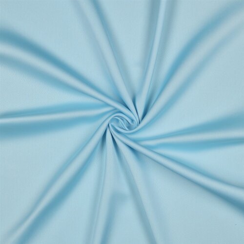Mikrofaser Satin "Royal" - hellblau