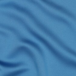 Mikrofaser Satin "Royal" - azurblau