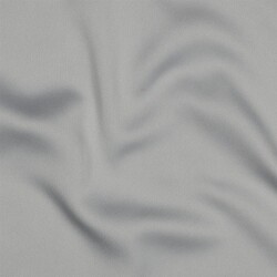 Mikrofaser Satin "Royal" - lichtgrau