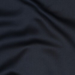 Mikrofaser Satin "Royal" - dunkelblau