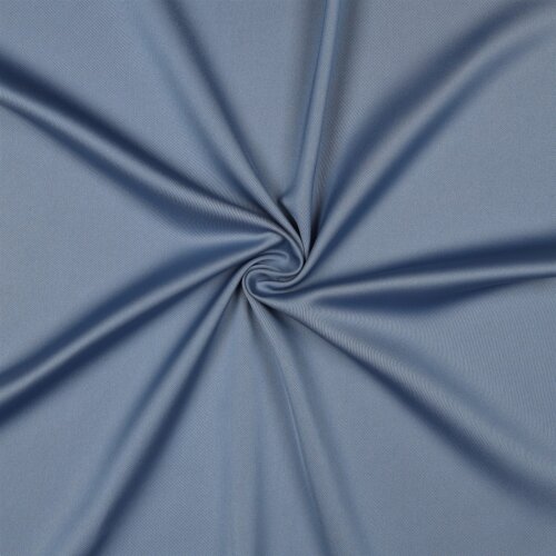 Mikrofaser Satin "Royal" - jeansblau