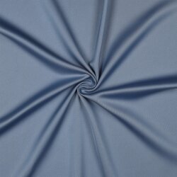Mikrofaser Satin "Royal" - jeansblau