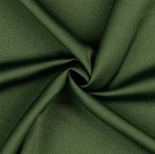 Microfiber Satin "Royal" - moss green