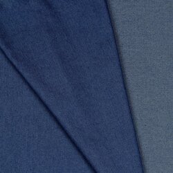 Stretch-Jeansstoff  7 - blau