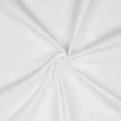 Katoen Poplin Premium Bio~Bio - wit