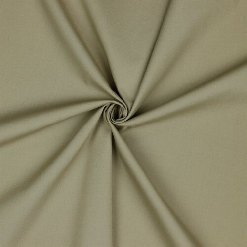 Popeline de coton Premium Bio~Bio - taupe