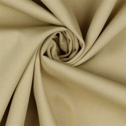 Katoen Poplin Premium Bio~Bio - beige