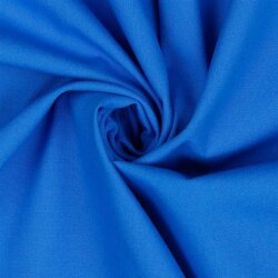 Cotton Poplin Premium Bio~Organic - cobalt blue