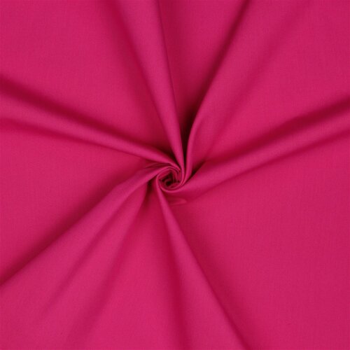 Poupline de coton Premium Bio~Biologique - rose