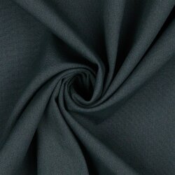 Cotton Poplin Premium Bio~Organic - donkergrijs
