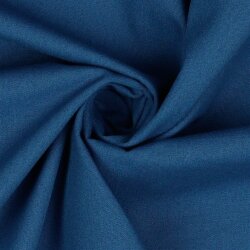 Cotton Poplin Premium Bio~Organic - blauw