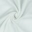 Cotton fabric with puffs - white