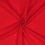 Tissu de coton avec bouffées - rouge