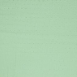 Cotton fabric with puffs - mint