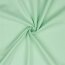 Tissu de coton avec bouffées - menthe