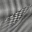 Jacquard Viskose Hahnentritt midi - schwarz/weiss