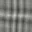 Jacquard Viskose Hahnentritt midi - schwarz/weiss
