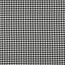 Jacquard Viskose Hahnentritt midi - schwarz/weiss