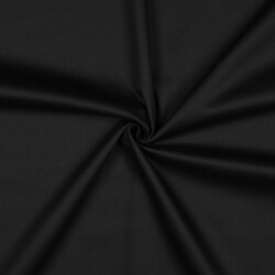 Algodón Satén Stretch - negro