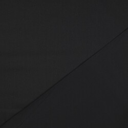 Algodón Satén Stretch - negro