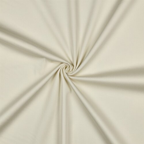 Cotton Satin Stretch - cream