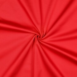 Algodón Satén Stretch - rojo